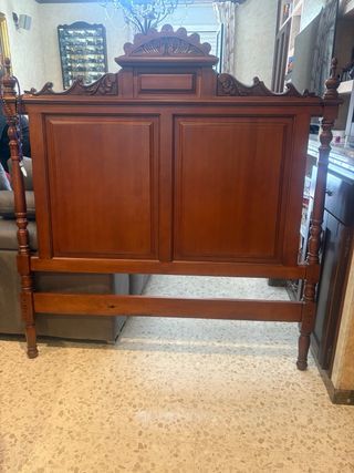 Conjunto cabecero mesitas de noche y comoda