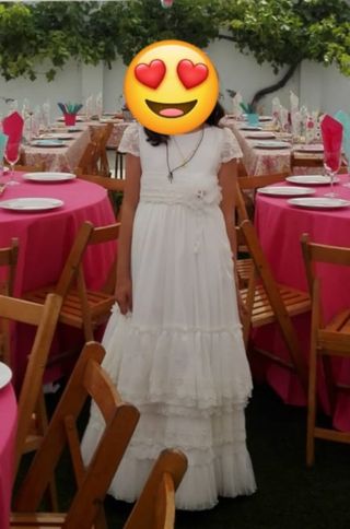Vestido de comunión niña