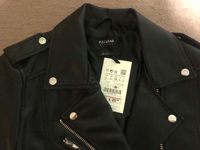 Chaqueta negra mujer