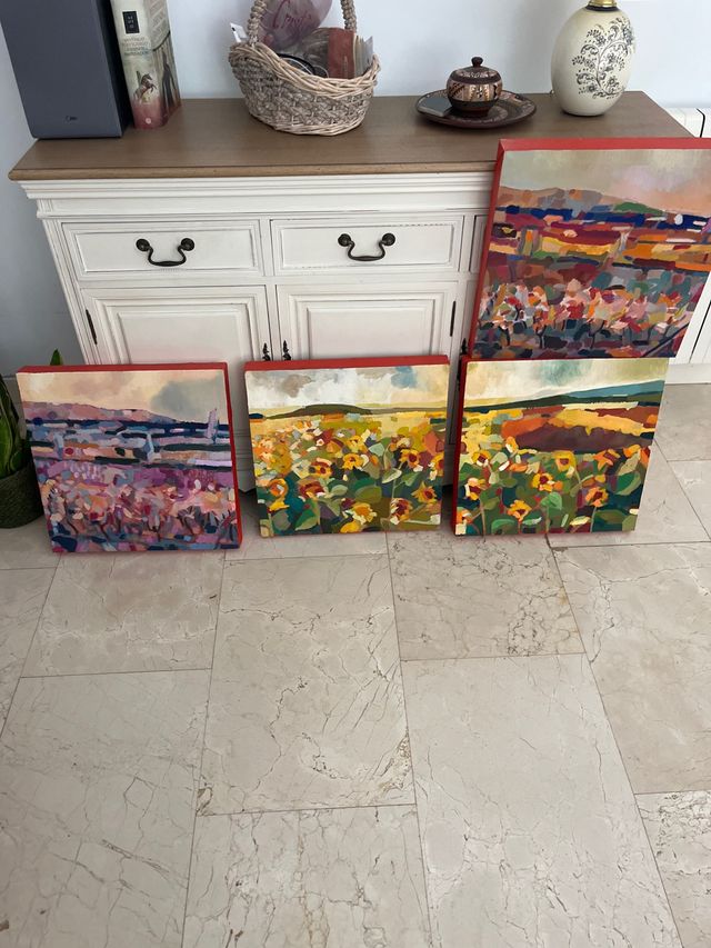 Lienzos de autor: Serie Valdorba