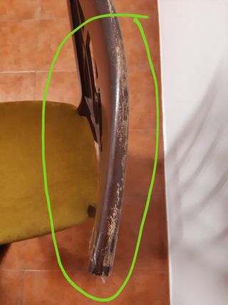 Silla vintage para restaurar