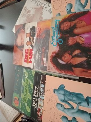 Discos vinilos Antiguos.