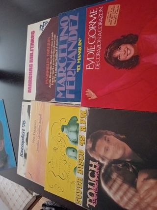 Discos vinilos Antiguos.