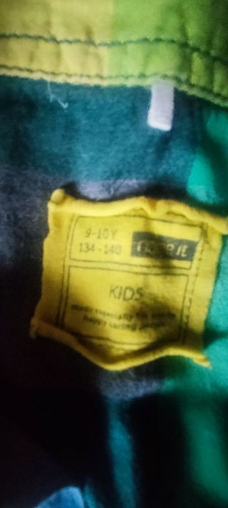 Camisa de manga corta niño 