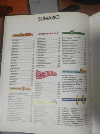 Dinosaurios libros enciclopedia