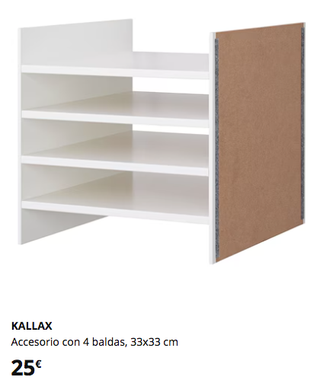 5 estanterìas Kallax + accesorios