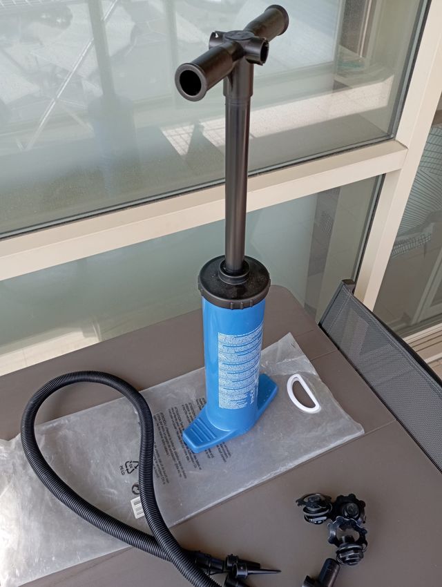 Bomba de aire de embolo