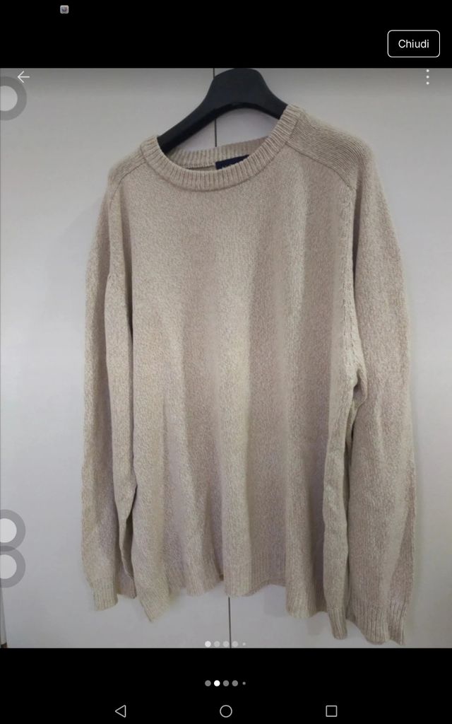 Maglione cotone 4xl