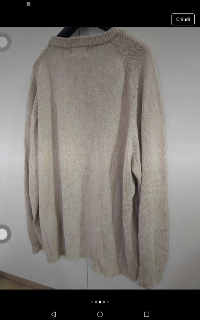 Maglione cotone 4xl