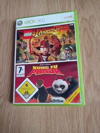 Indiana y kung-fu panda Xbox 360