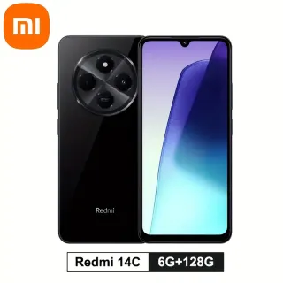 Redmi 14C 4G LTE 6GB+128GB Unlocked - Black