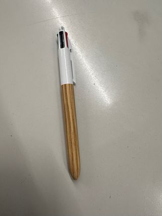 Penna collezione BIC 4 colori in legno