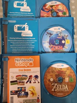 🇪🇦 Wiiu tres juegos Zelda 
