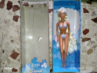 Barbie Tanya Sirena vintage anni 90 