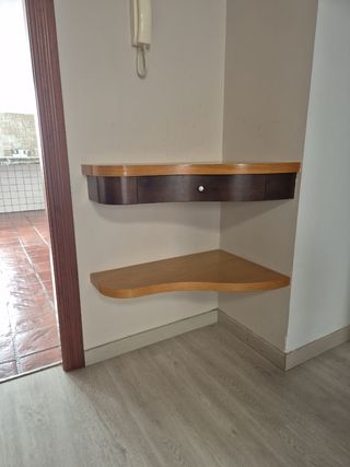 Mueble recibidor esquinero 