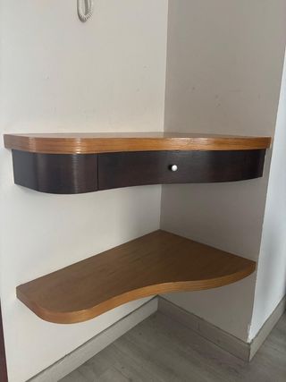 Mueble recibidor esquinero 