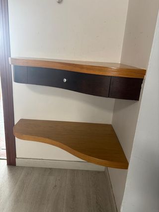 Mueble recibidor esquinero 