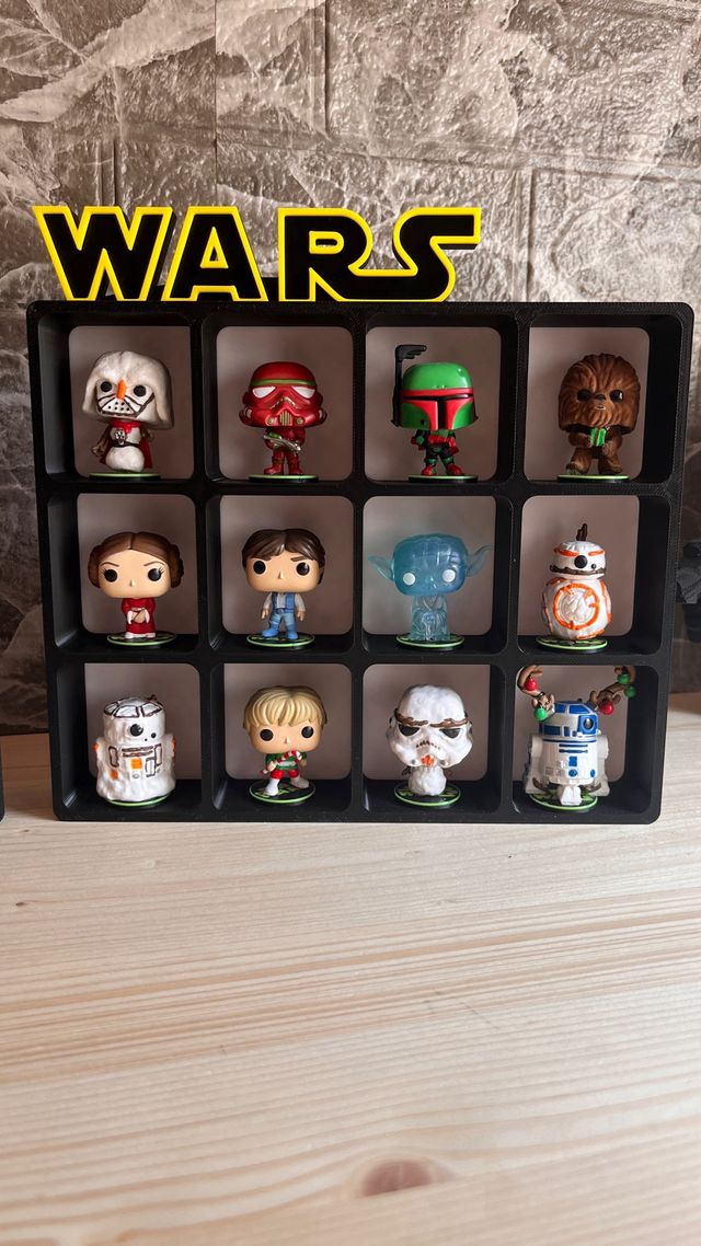 Expositor Mini pops funko star wars