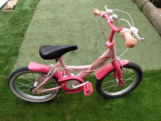 Bicicleta niño niña de 16 pulgadas.