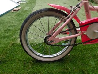 Bicicleta niño niña de 16 pulgadas.