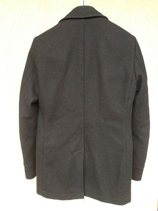 Giacca Cappotto Blu Stefanel 48 IT 40 EU come Nuov