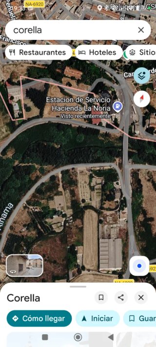 Terreno con casera y piscina en corella