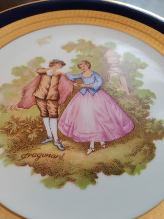 Platos Sello Oro de Ley