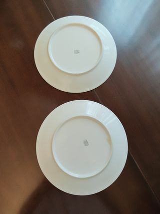 Platos Sello Oro de Ley