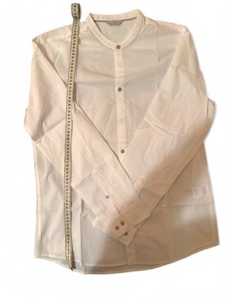 Camicia bianca SSEINSE nuova L estiva uomo