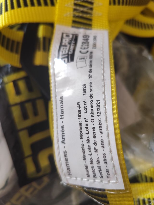 Arnés Steelpro safety 2849 nuevo