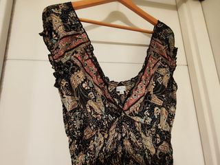 Vestido estampado floral