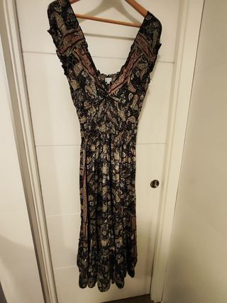 Vestido estampado floral