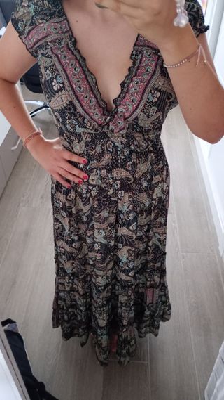 Vestido estampado floral