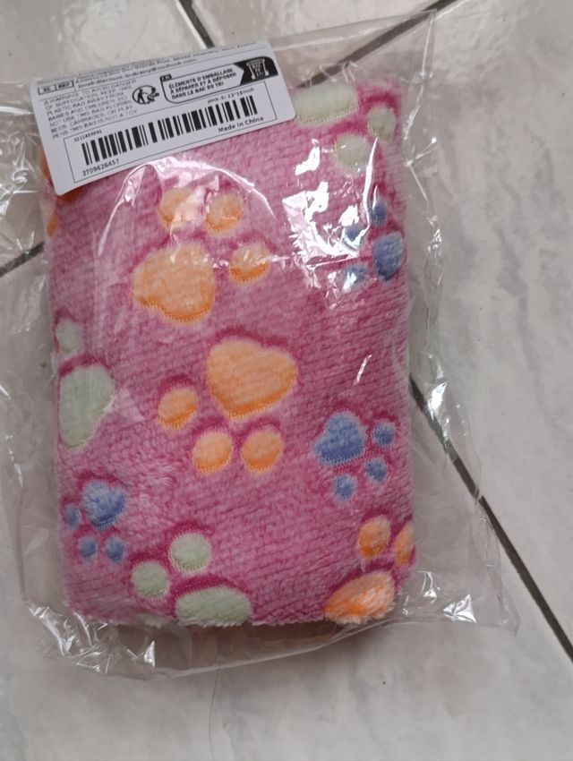 Copertina cane o gatto in pile 60x40