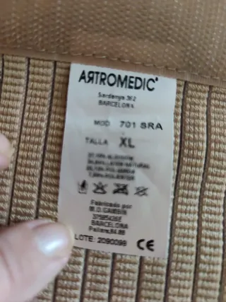 Faja lumbar señora Gambin XL