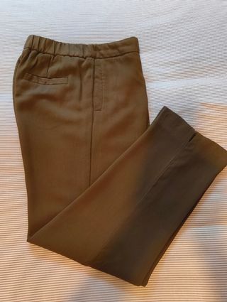 Pantalón verde NUEVO Massimo Dutti