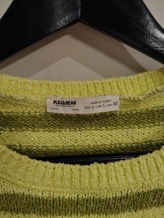 Camiseta de Rallas Mujer PullandBear