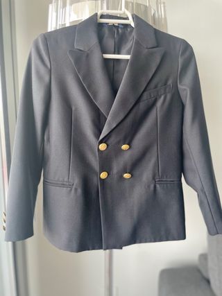 Elegante americana cruzada niño talla 9-10