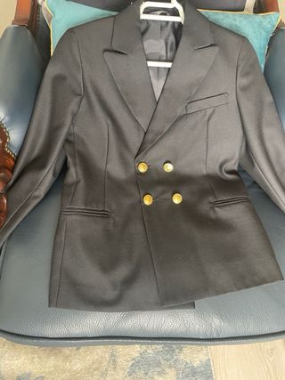 Elegante americana cruzada niño talla 9-10