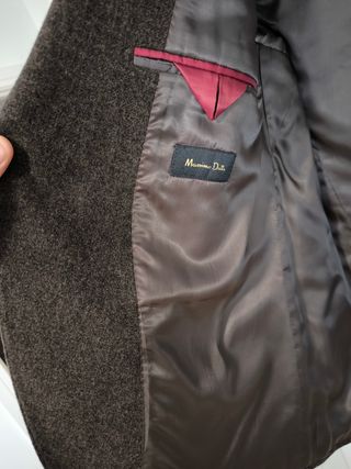 Americana Massimo Dutti lana t58