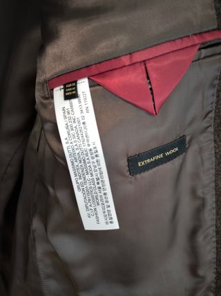 Americana Massimo Dutti lana t58