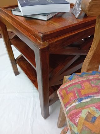 Mesa de madera maciza