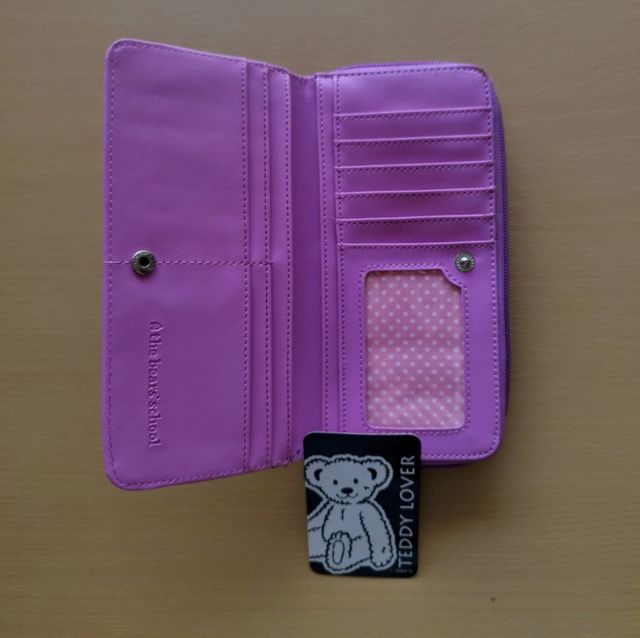 CARTERA MONEDERO MUJER, OSITO PIANISTA