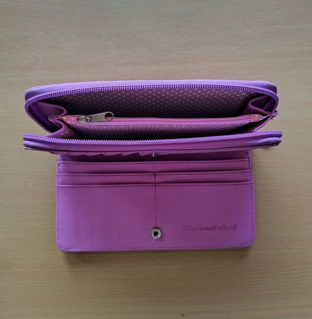 CARTERA MONEDERO MUJER, OSITO PIANISTA