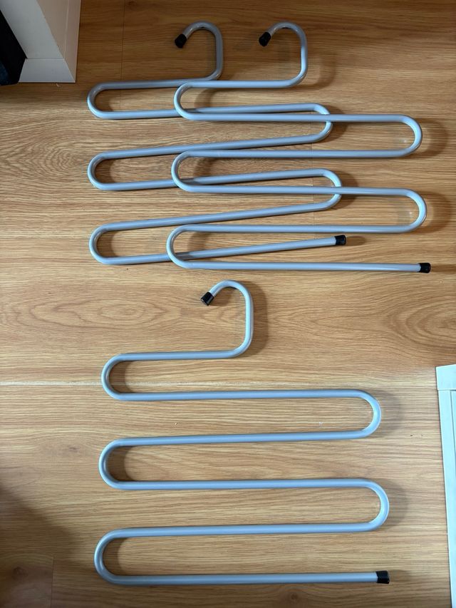 Perchas metal pantalones