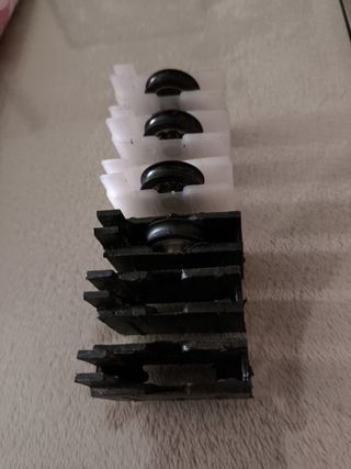 Ruedas para ventanas aluminio correderas