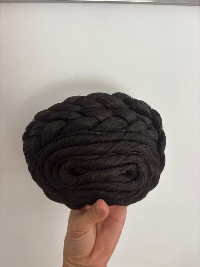 Moños fallera adulta pelo natural