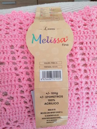 Mantita bebé crochet