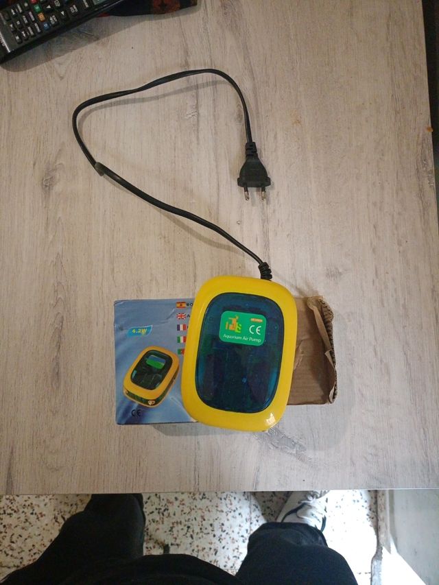 Bomba de aire para acuarios