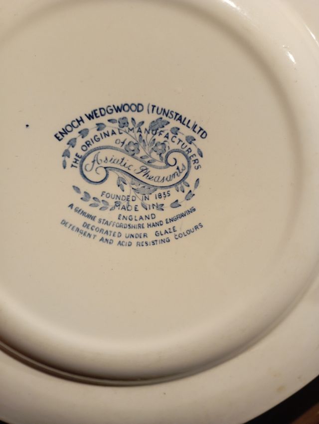 Piatti decorazione inglese